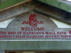 Endpunkt Wanderung Hadrian Wall