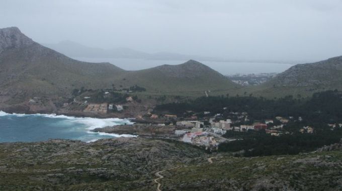 Blick auf Cala san Vincente