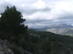 Fernblick über die Landschaft