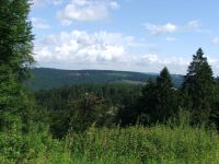 Blick über Landschaft